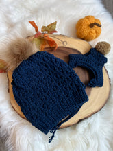 Load image into Gallery viewer, Handmade crochet Furbaby &amp; Mom beanie hat set