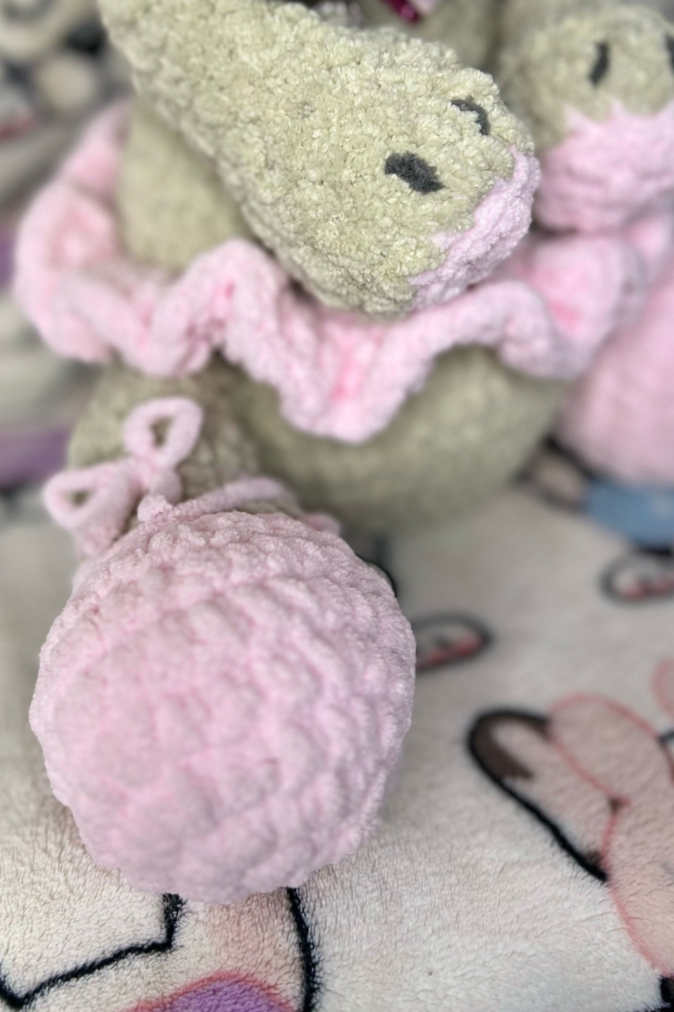 Ballerina French Bulldog crochet Plushie - FancyBull Creations