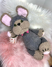 Load image into Gallery viewer, Crochet doll designer Daria Kiseleva French Bulldog pattern by fancybullcreations