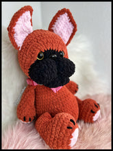 Load image into Gallery viewer, crochet frenchie by fancybullcreations