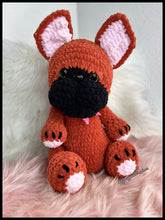Load image into Gallery viewer, fawn frenchie plush toy by fancybullcreations