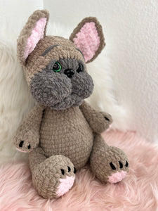 crochet fawn frenchie