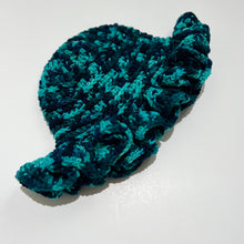 Load image into Gallery viewer, teal ruffle hat