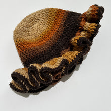 Load image into Gallery viewer, Crochet Ruffle Bucket Hat