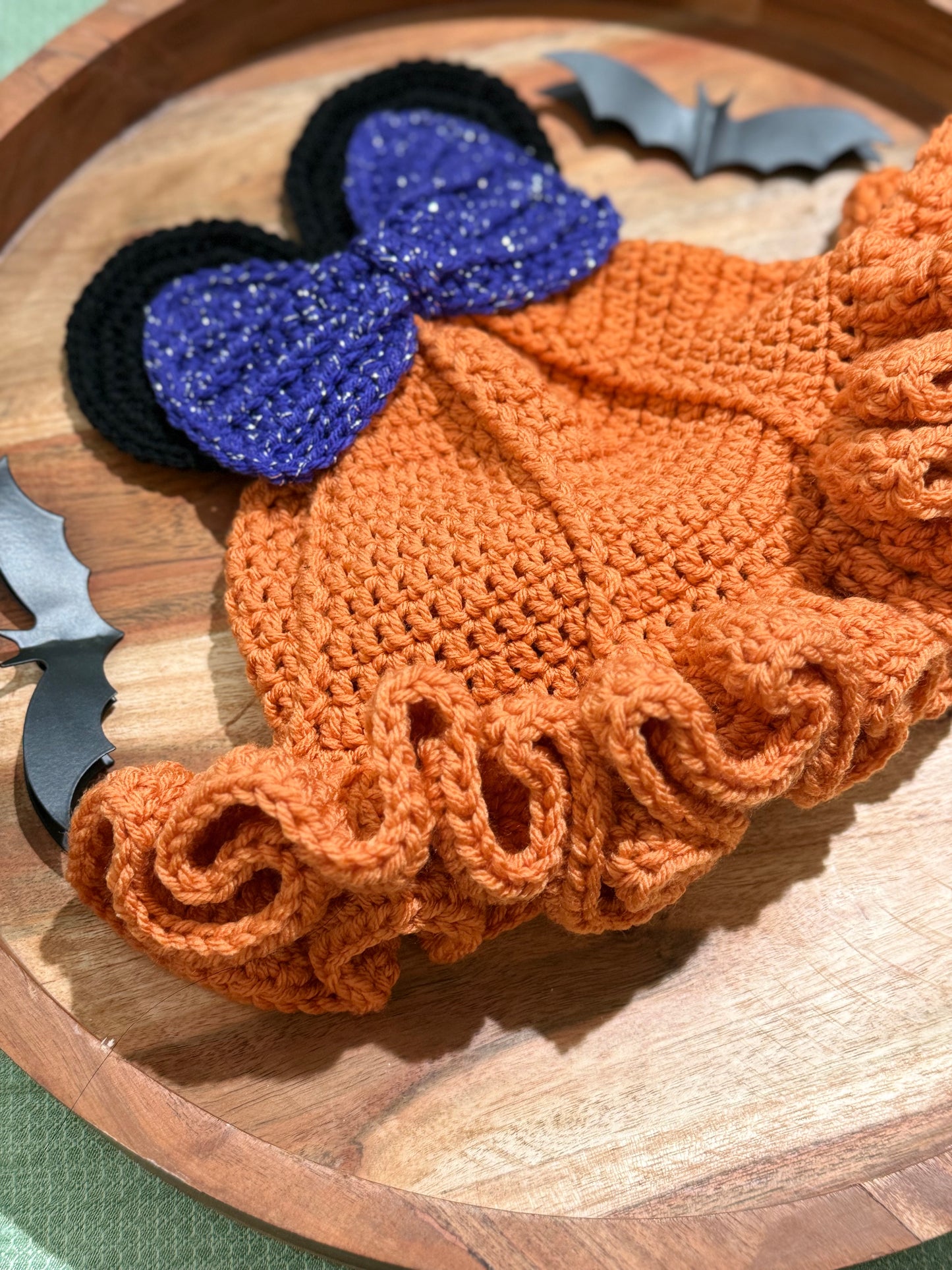 Mouse Ears Pumpkin Hat