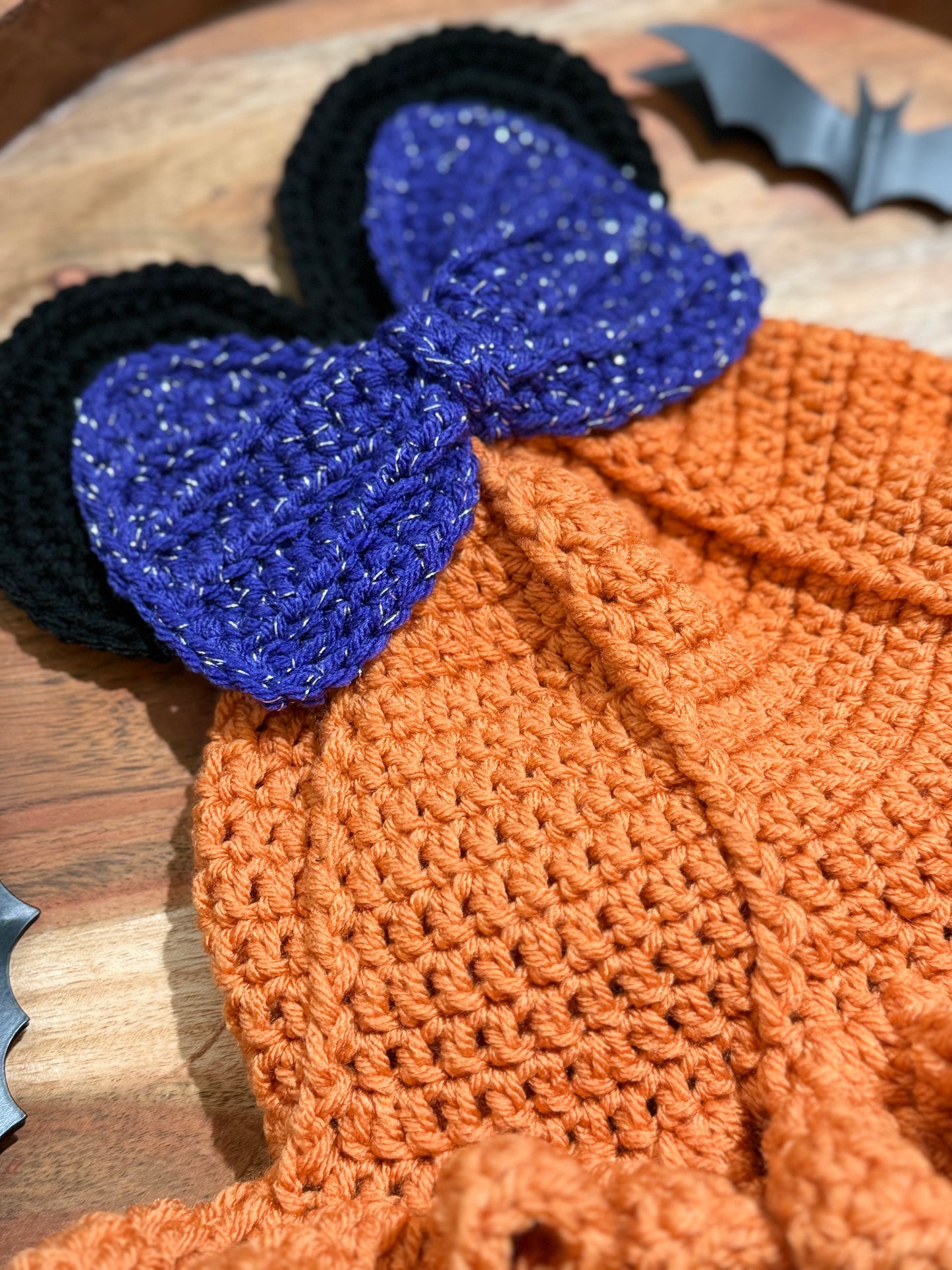 Mouse Ears Pumpkin Hat