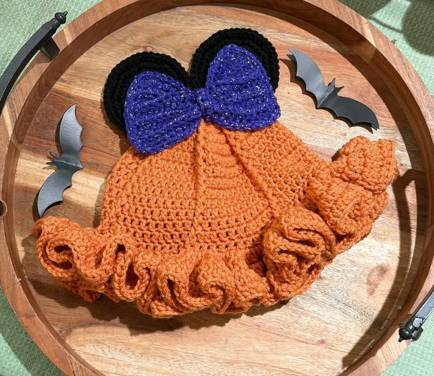 Mouse Ears Pumpkin Hat