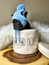 Load image into Gallery viewer, Handmade crochet heart puppy dog hat - FancyBull Creations