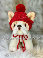 Load image into Gallery viewer, Holiday Hats for puppies and Small Breed Dogs - FancyBull Creations