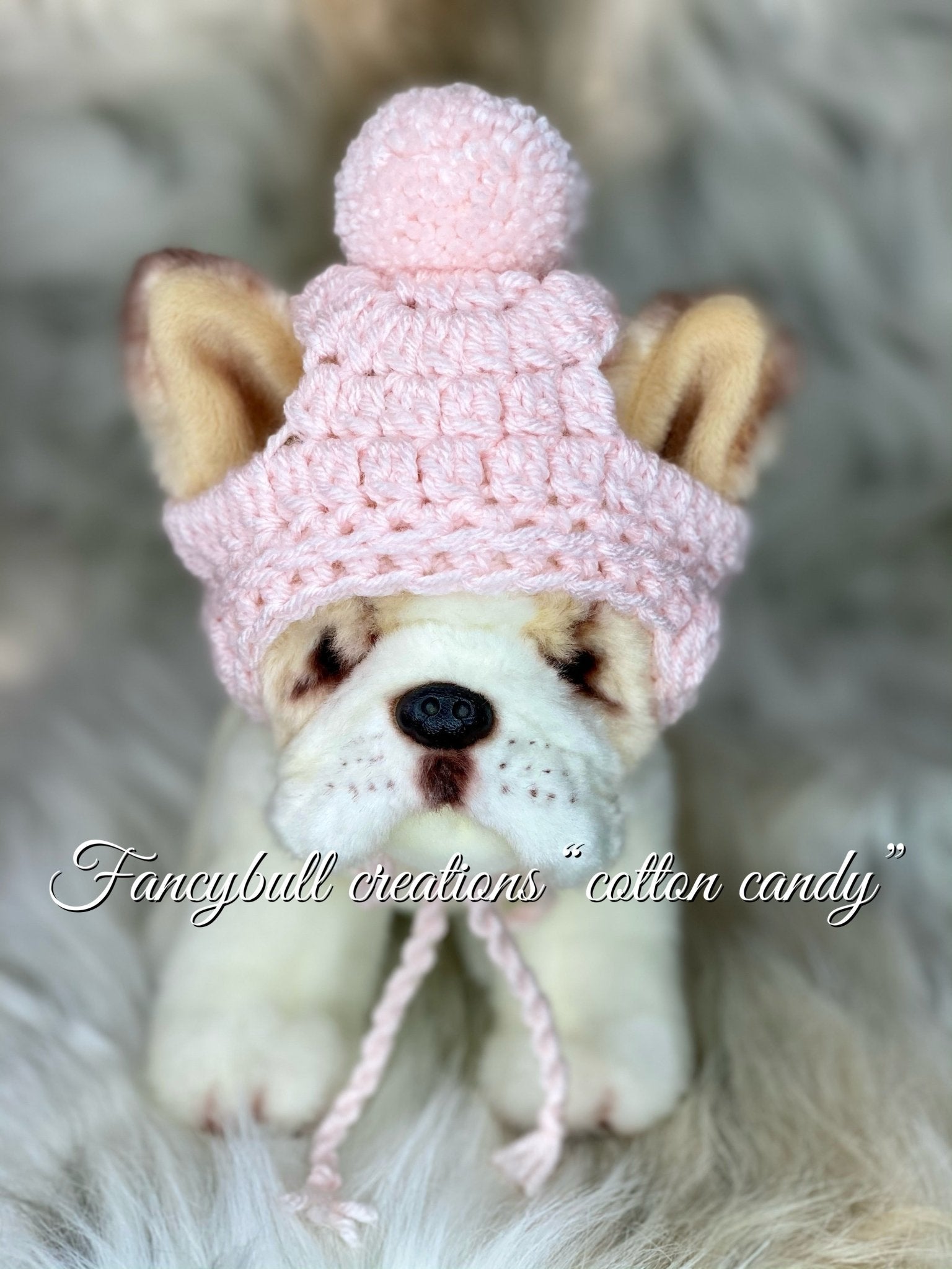 Pet handmade crochet hats - FancyBull Creations