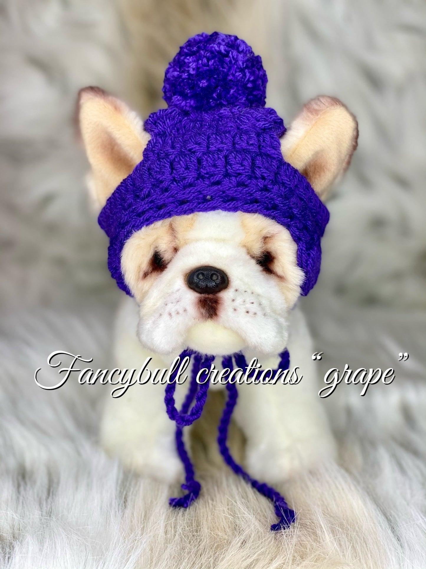 Pet handmade crochet hats - FancyBull Creations