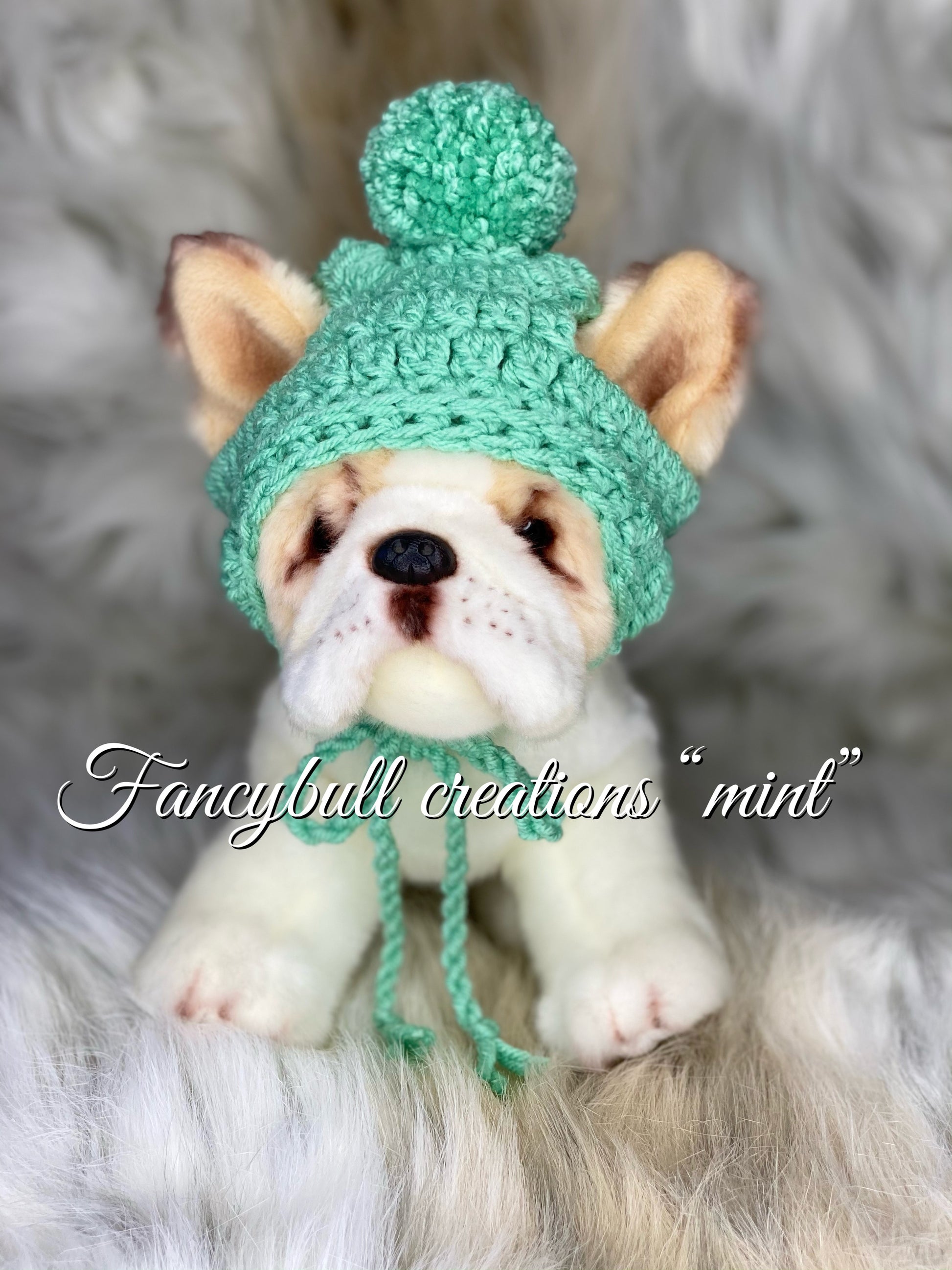 Pet handmade crochet hats FANCYBULL CREATIONS