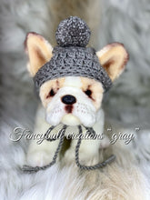 Load image into Gallery viewer, Pet handmade crochet hats FANCYBULL CREATIONS